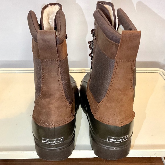 Eddie Bauer Winter Rain Duck Boots Size 10 - Picture 6 of 12